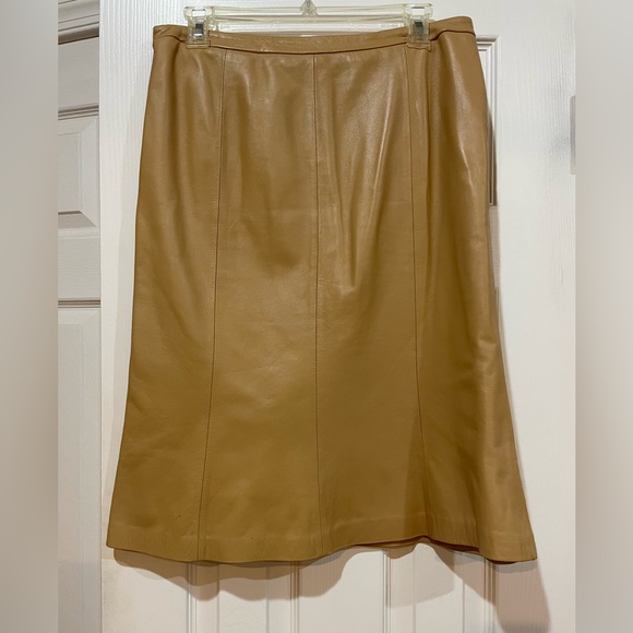 Kasper Dresses & Skirts - 100% Leather Kasper Skirt